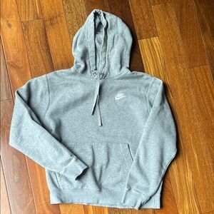 Nike Men's Heather Gray Hoodie small